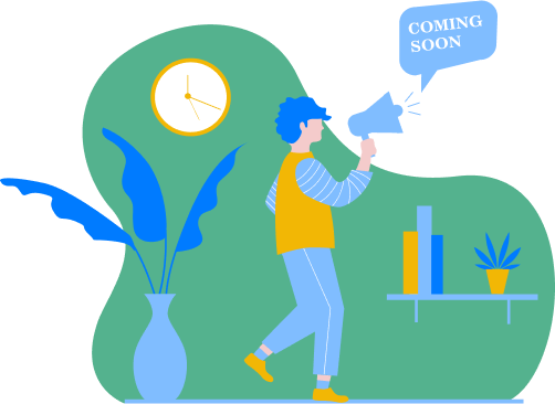 Coming soon illustration